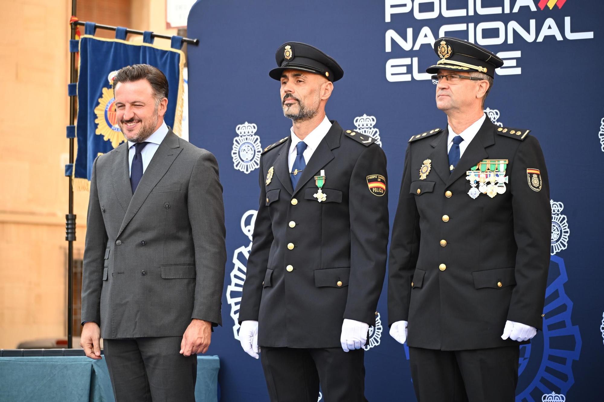 La Policía Nacional de Elche celebre el día de su patrón
