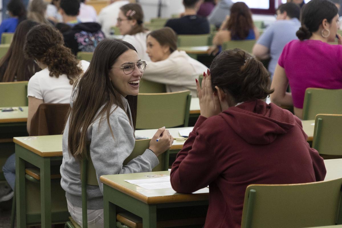 Exámenes de selectividad en la Universitat Politècnica de València