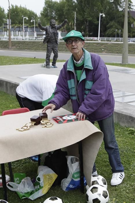 Fase gijonesa del concurso de toques de balón que lleva el nombre de Preciado