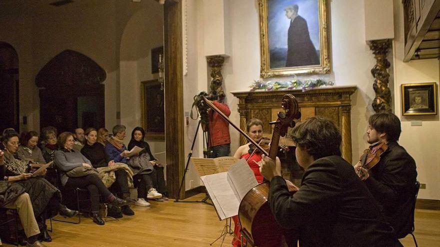 El concierto ofrecido ayer en el Museo Evaristo Valle.
