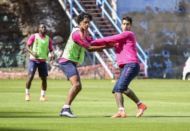 Entrenamiento de la UD Las Palmas