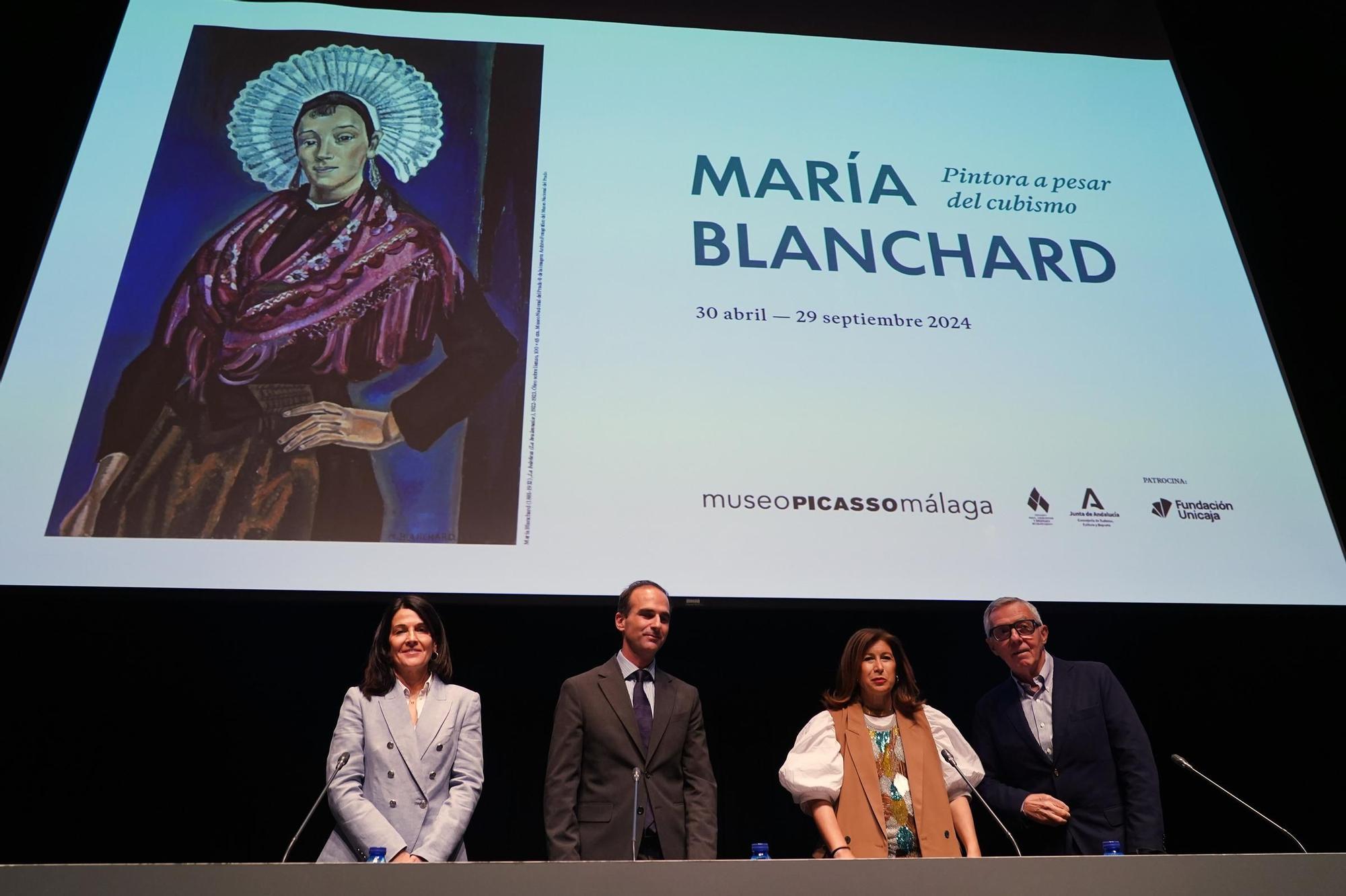 La inauguración de la exposición de María Blanchard en el Museo Picasso, en imágenes