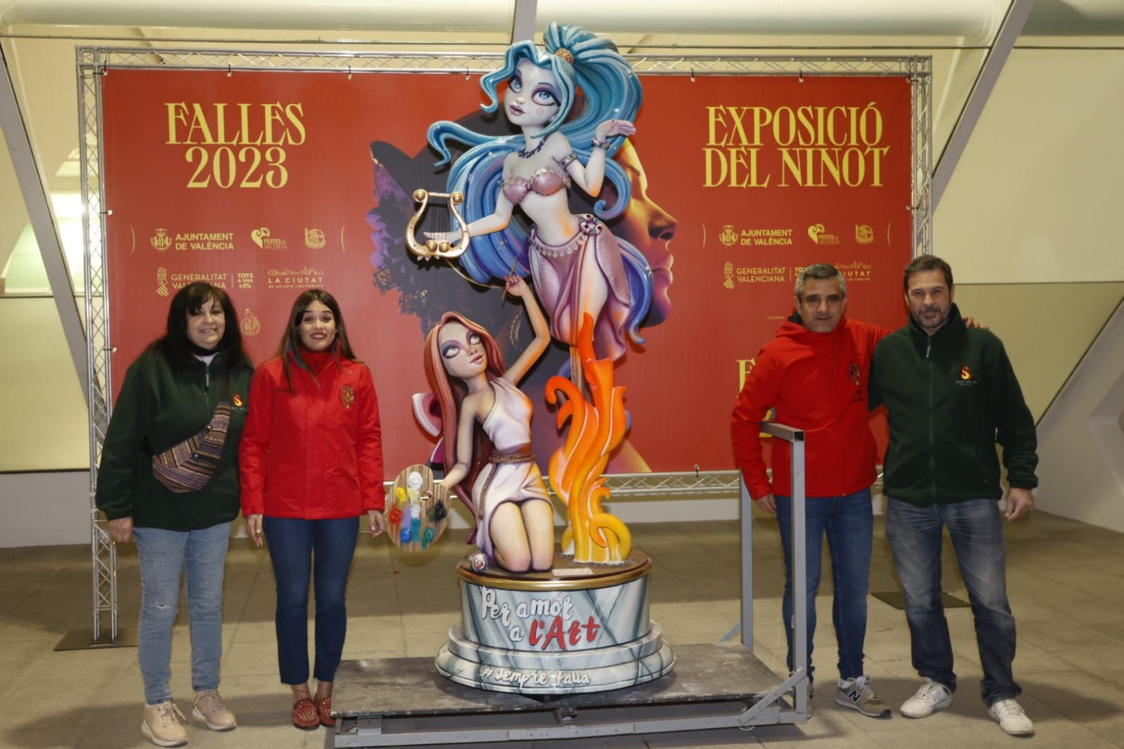 Fallas 2023 | Entrega de Ninots a la Exposición (sesión lunes por la tarde)