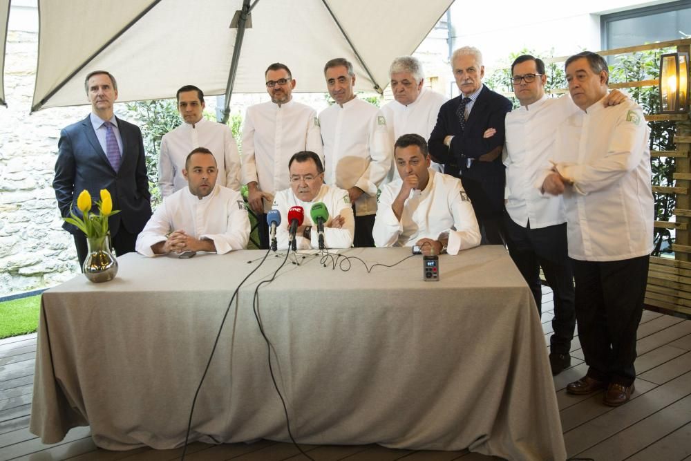 Restaurantes de Fomento de la Cocina Asturiana en rueda de prensa