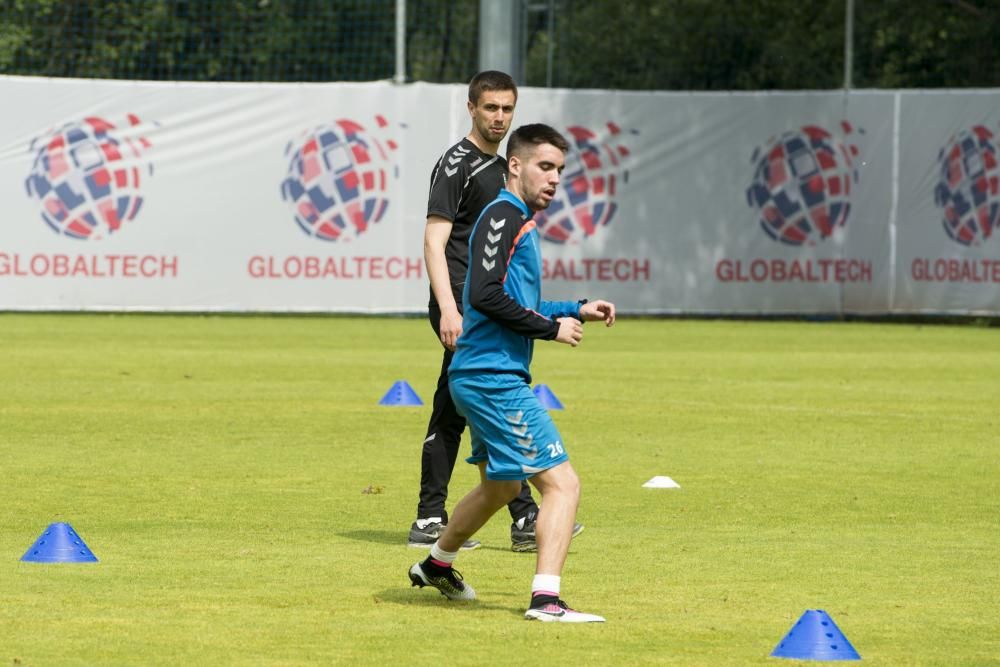 Entrenamiento del Real Oviedo