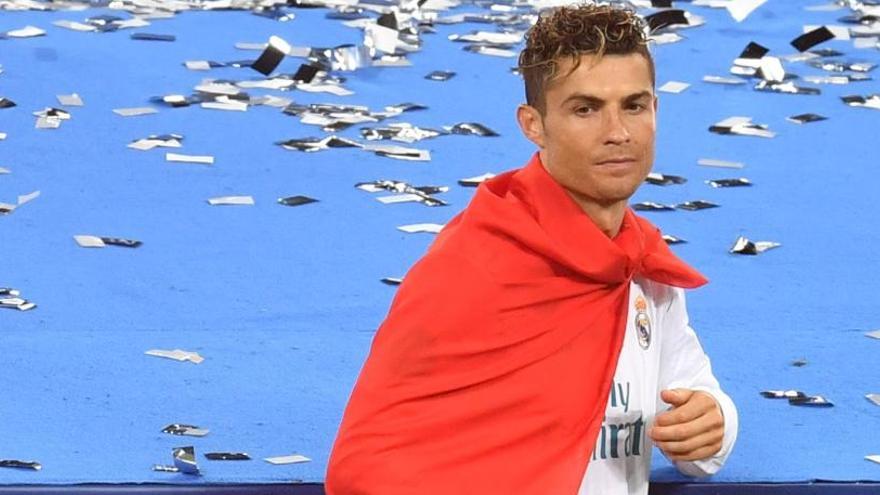 Cristiano Ronaldo, tras la final de la Champions.