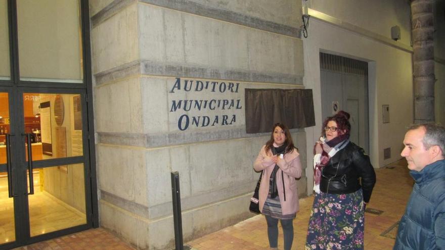 El Auditorio de Ondara ya lleva el nombre del gran tenor Valerià Gil