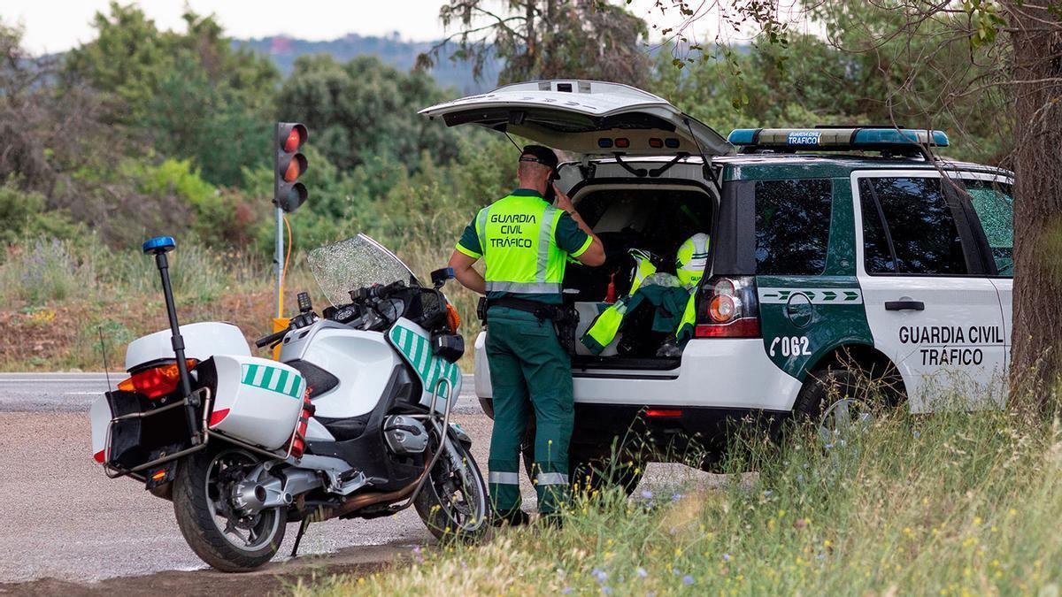 Un control de la Guardia Civil.