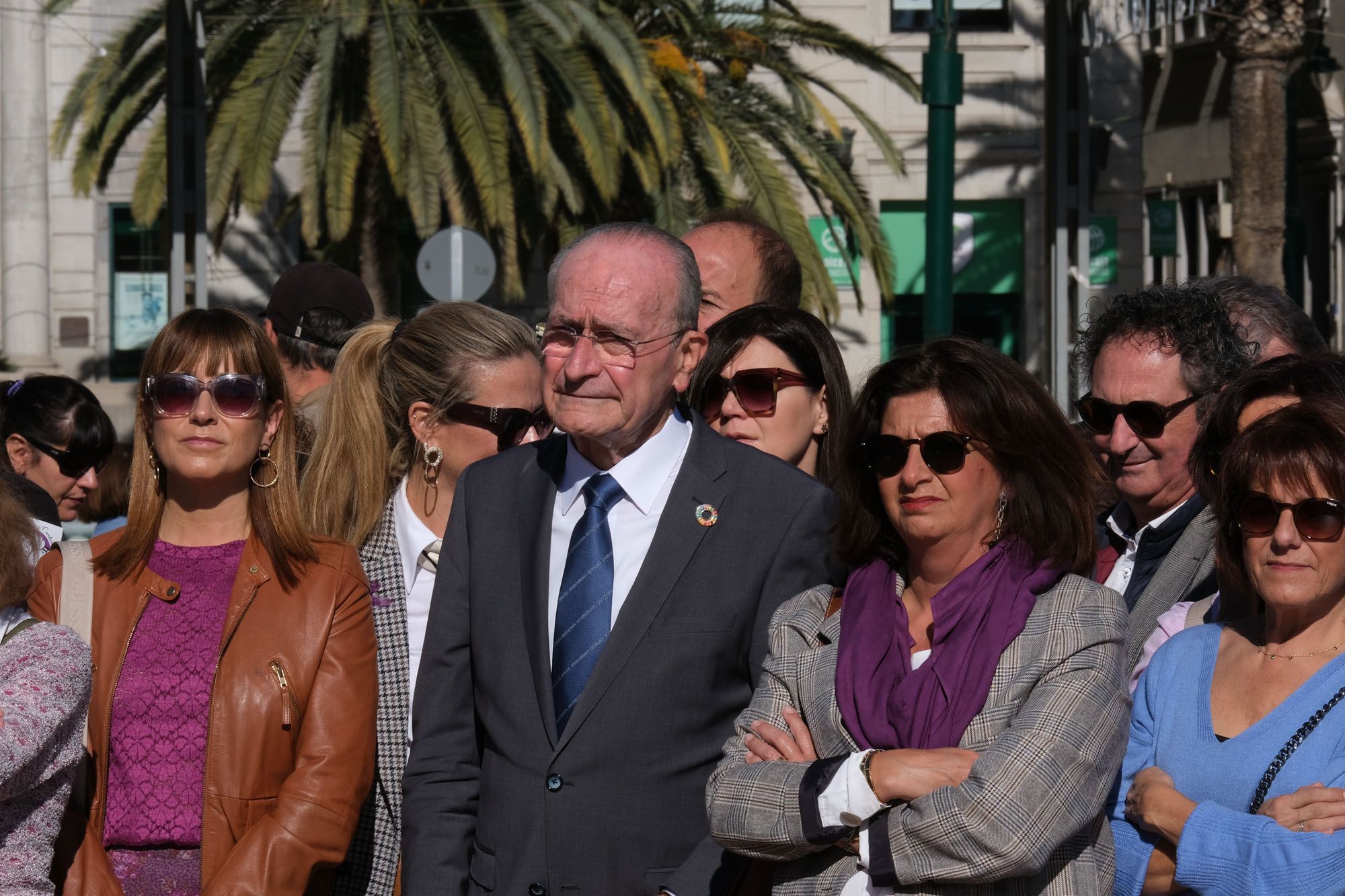 La marcha del 25-N en Málaga por el Día de la eliminación de la violencia machista contra las mujeres, en imágenes