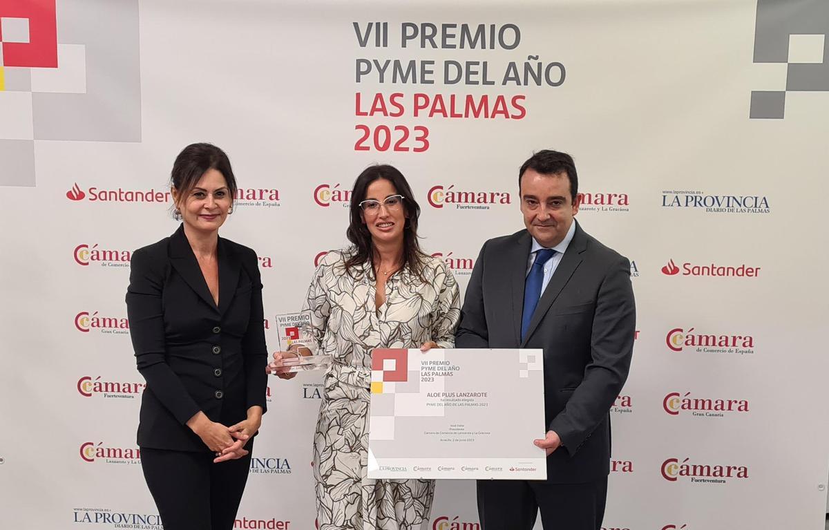 PREMIO PYME LAS PALMAS a Aloe Vera Plus.