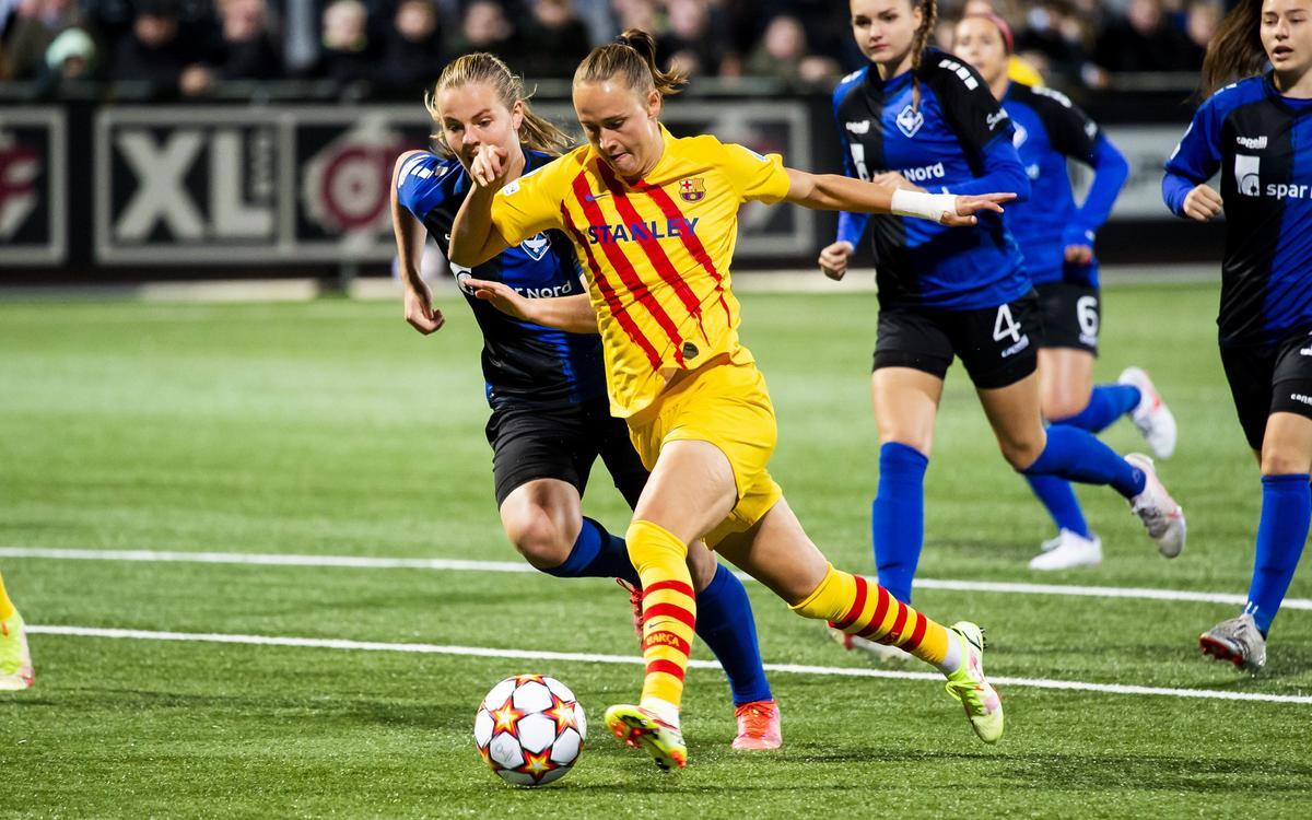 El Barça pateix més del que s’esperava per guanyar a Dinamarca