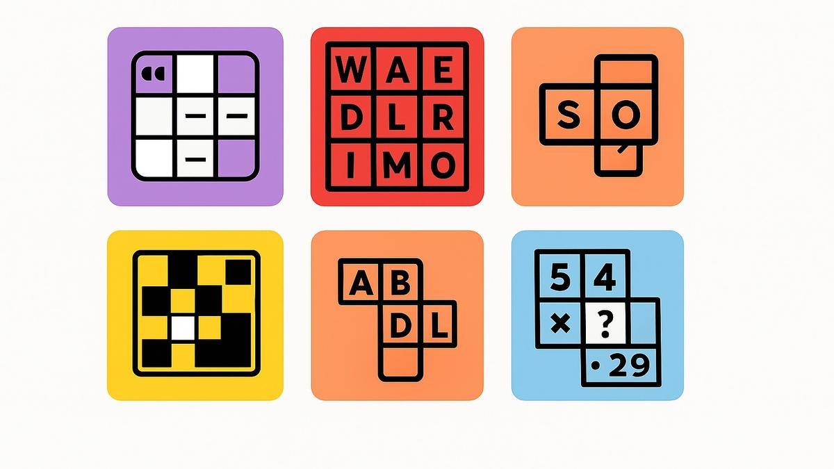 Algunos de los pasatiempos de LNE.