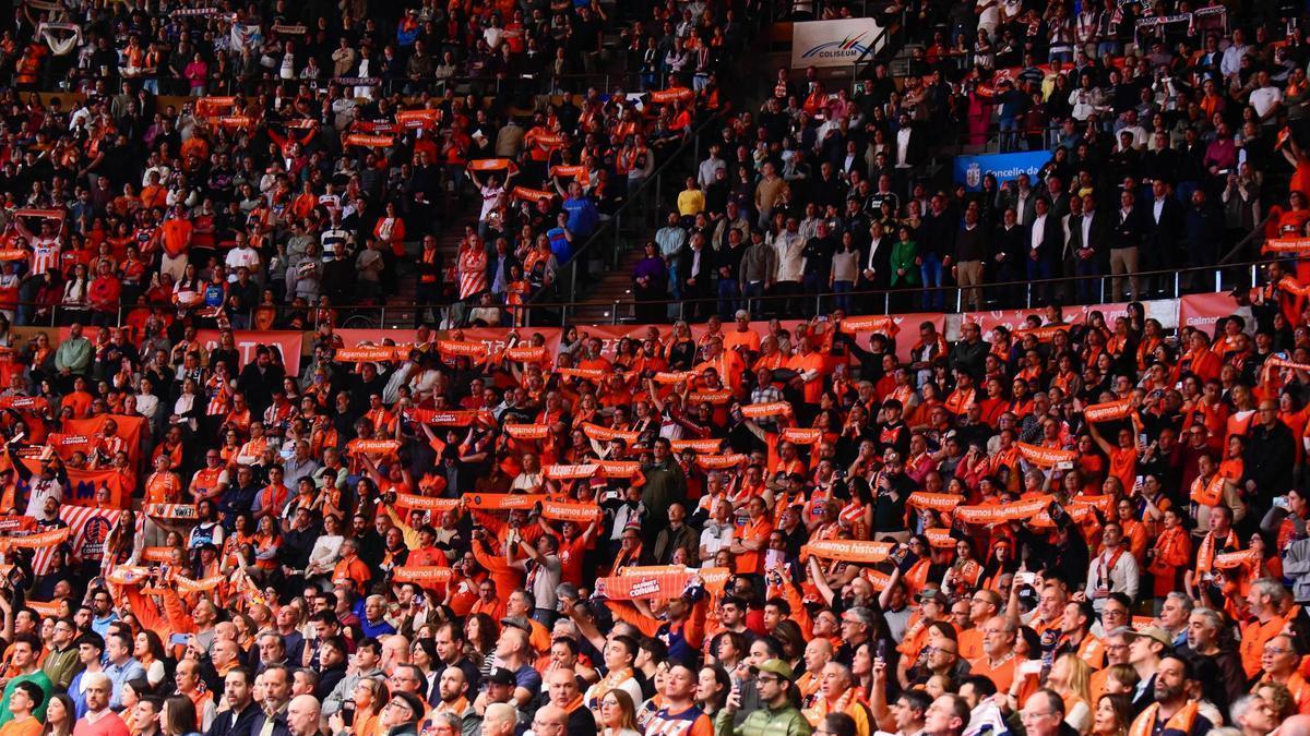 Aficionados del Leyma en el Coliseum la temporada pasada.