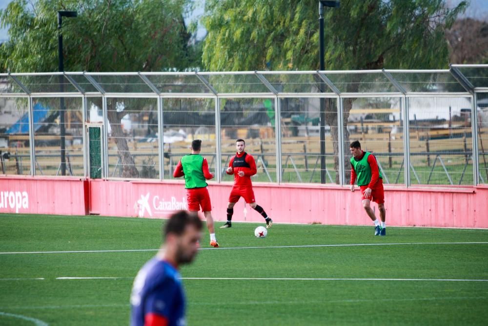 Primera sesión de 2018 del Real Mallorca