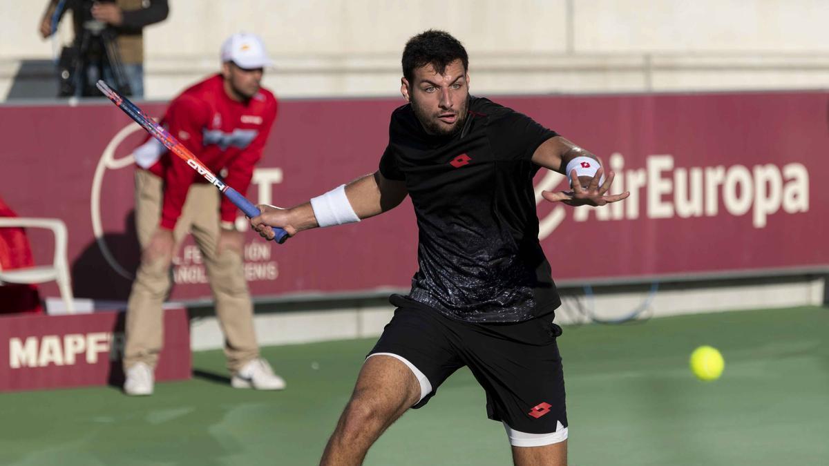 Bernabé Zapata, primer valenciano clasificado para segunda ronda en el US Open