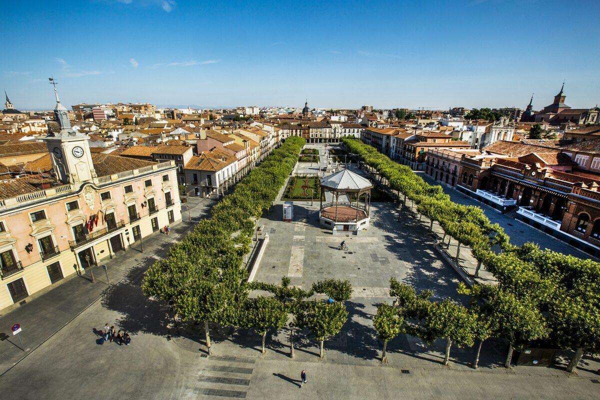 Plaza de Cervantes, Alcalá de Henares.