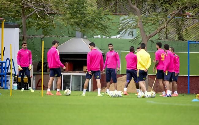 Entrenamiento de la UD Las Palmas