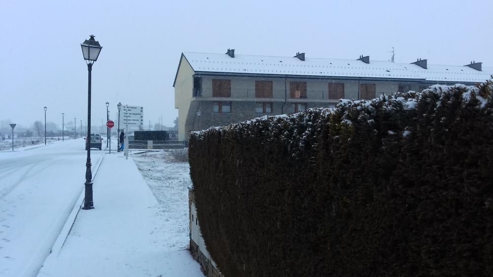 El temporal també arriba a Cerdanya i Alt Urgell