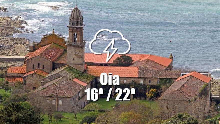 El tiempo en Oia: previsión meteorológica para hoy, lunes 23 de junio