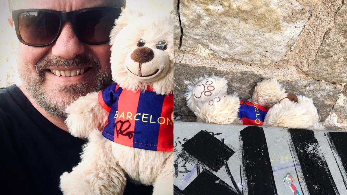 Ricky Gervais visita Barcelona, agosto 2023
