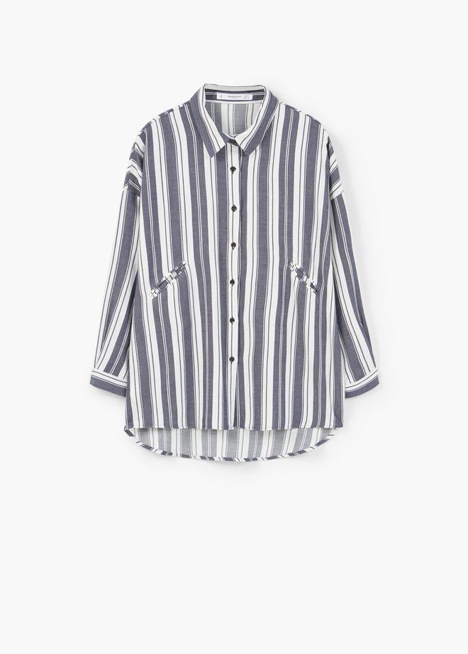 Mid season sale de Mango: Camisa algodón estampada