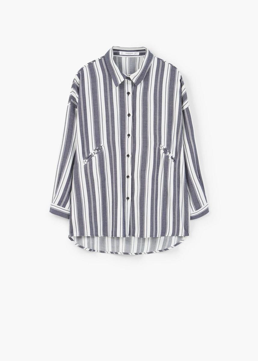 Mid season sale de Mango: Camisa algodón estampada