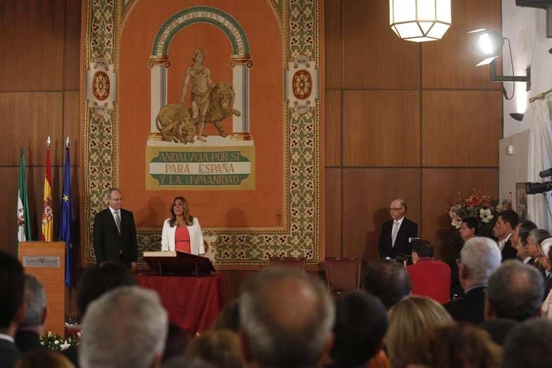 Las imágenes de la toma de posesión de Susana Díaz