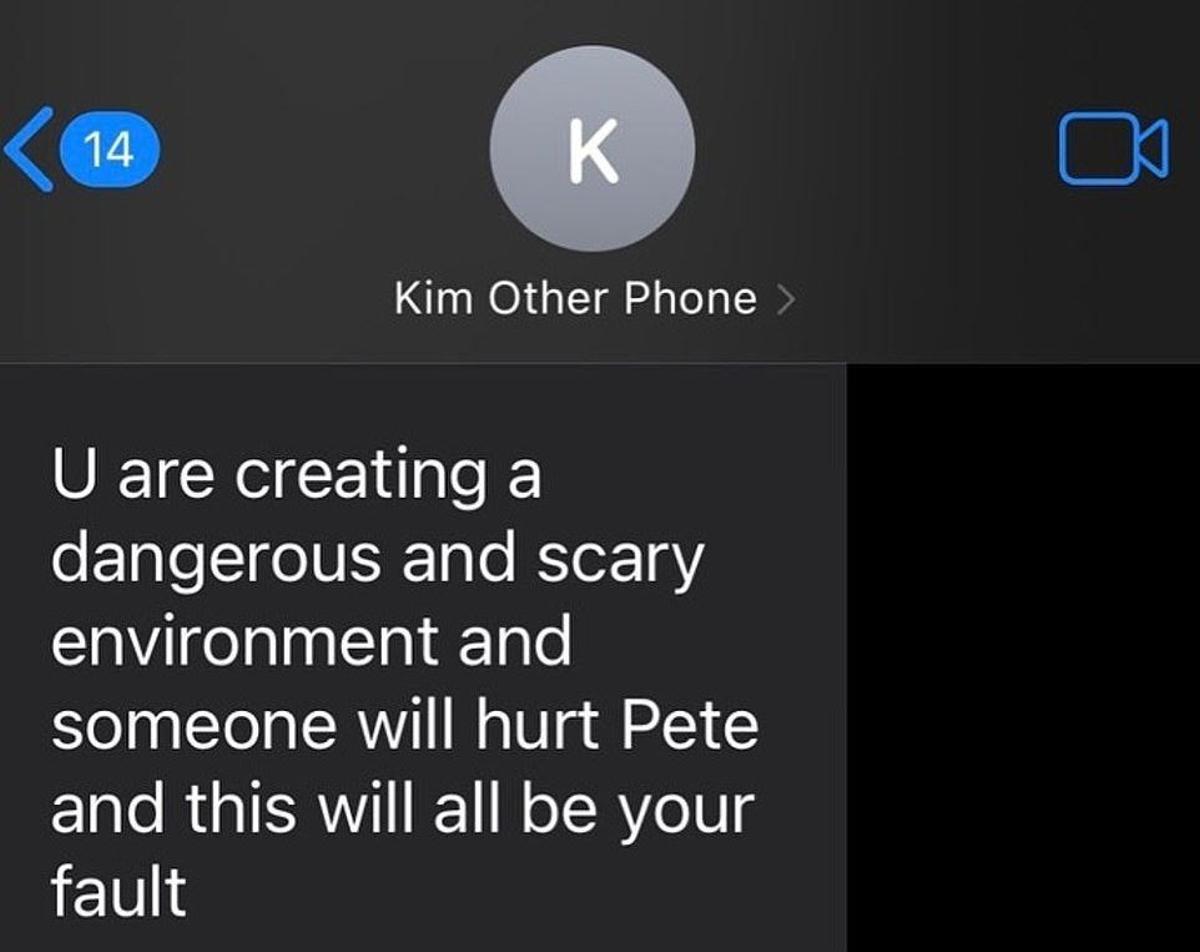 Kim Kardashian señala a Kanye West por intentar dañar a Pete Davidson