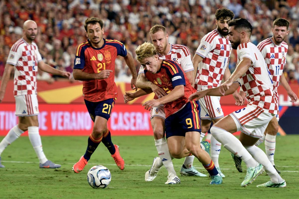 UEFA Nations League: España - Croacia, en imágenes. UEFA Nations League: España - Croacia, en imágenes.