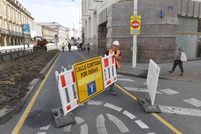El único corte de tráfico por la obra de los Cantones durará cinco semanas