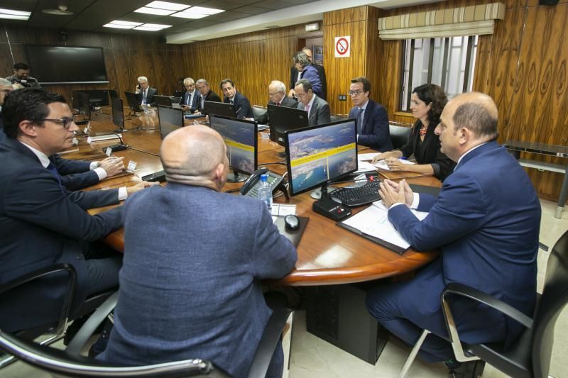 24.05.18. Las Palmas de Gran Canaria. Primer Consejo de Administración de la Autoridad Portuaria de Las Palmas, presidido por Juan José Cardona. Foto Quique Curbelo  | 24/05/2018 | Fotógrafo: Quique Curbelo