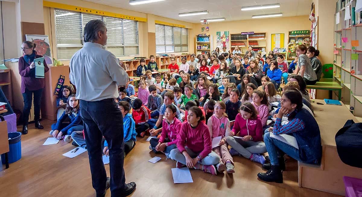 Visita de Faro de Vigo del CEIP García Barbón, curso 2016-17