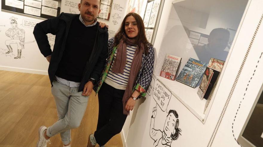 Alfonso Zapico y Aitana Castaño firman libros en Avilés