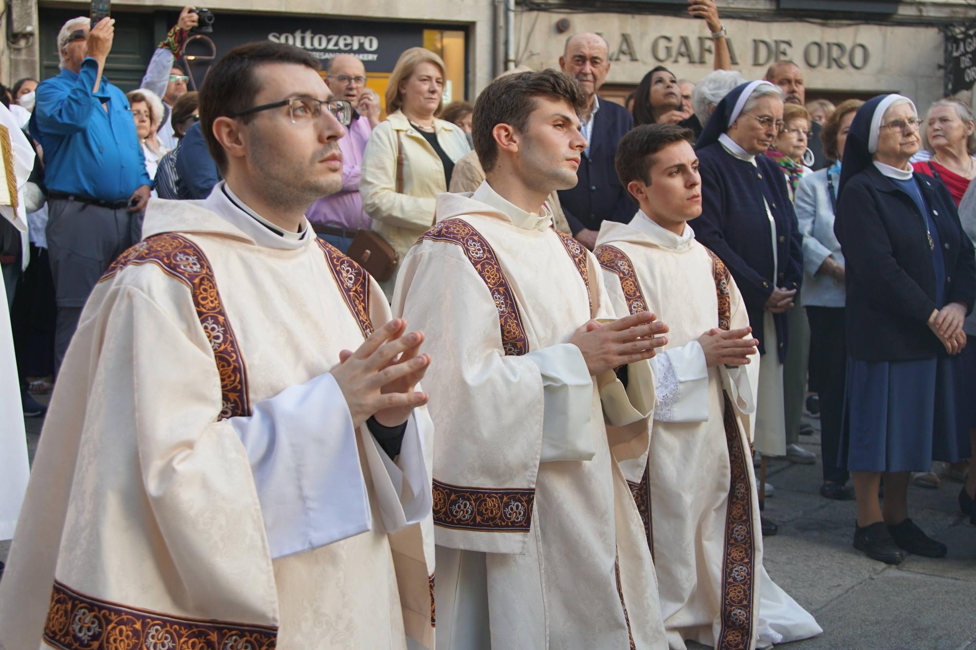 Así fue la procesión del Corpus Christi en Santiago de Compostela