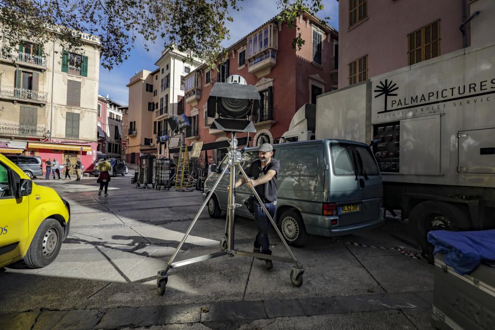 Rodajes en Palma, entre el beneficio económico y la protesta vecinal