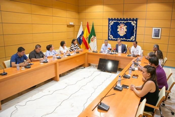 FUERTEVENTURA - Rueda de prensa del  grupo de Gobierno en el Cabildo Insular de Fuerteventura - 06-07-17