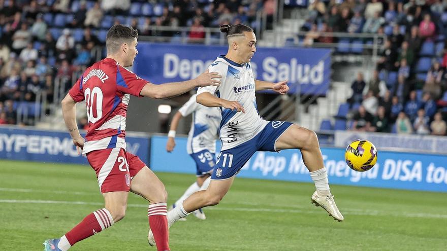 El 2-1 del Tenerife en el Tenerife 2-1 Granada de la jornada 33 de LaLiga Hypermotion