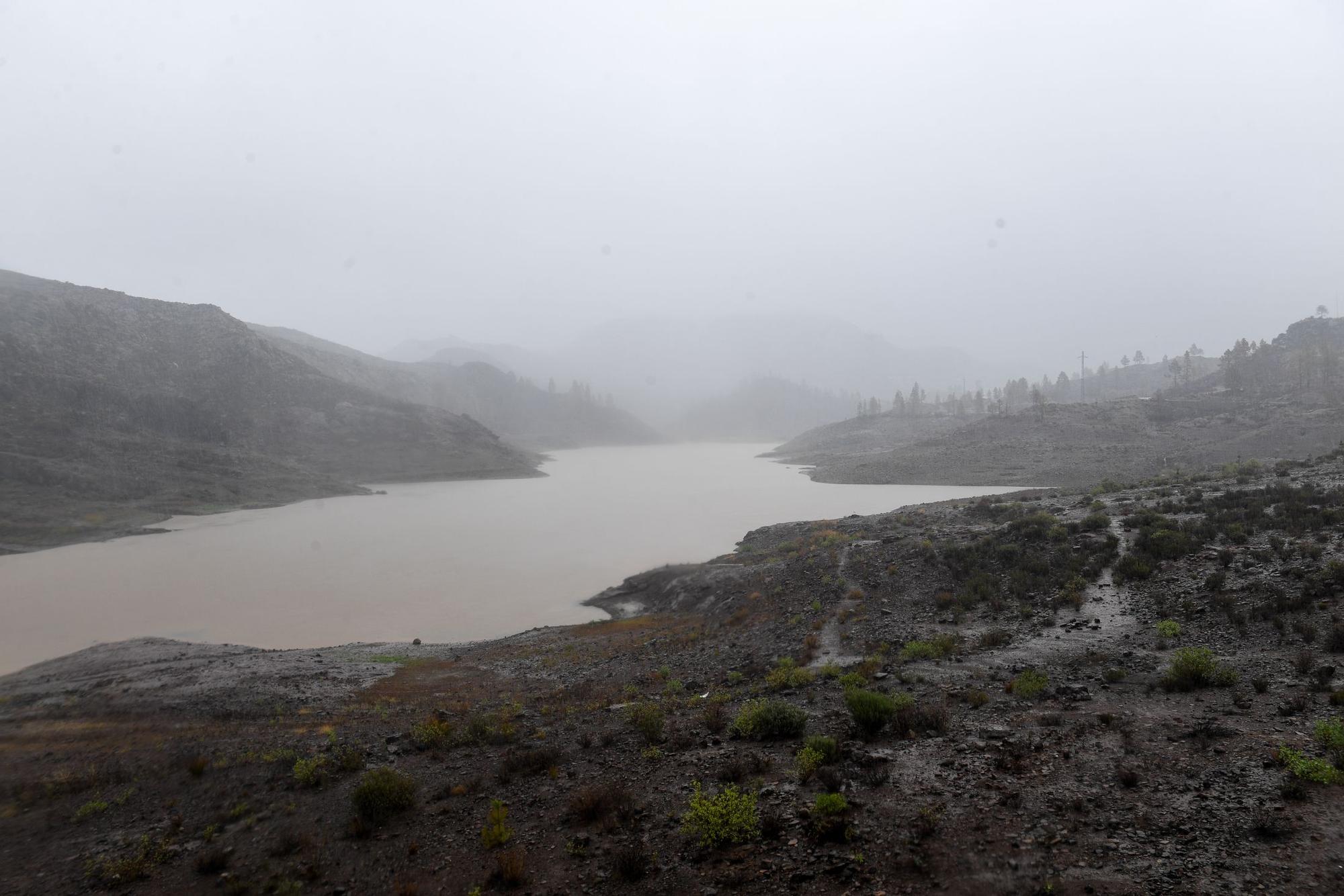 Las lluvias vuelven a caer en Gran Canaria