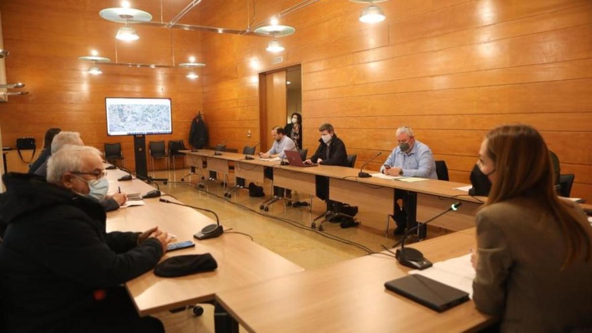 Reunión de la Comisión de Calles del Ayuntamiento de Murcia