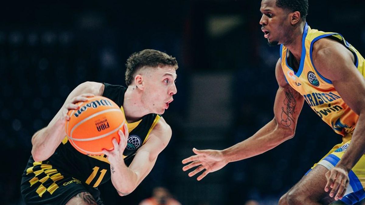 Kyle Guy fue el mejor del Lenovo ante el Peristeri.