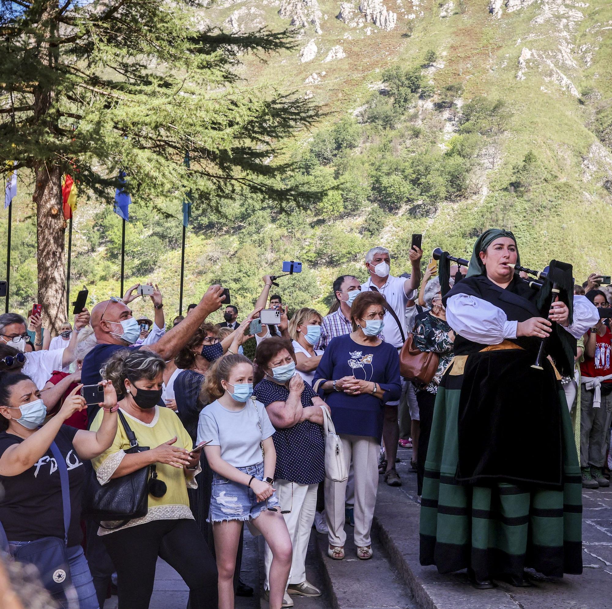 Así se celebró el Día de Asturias en Covadonga