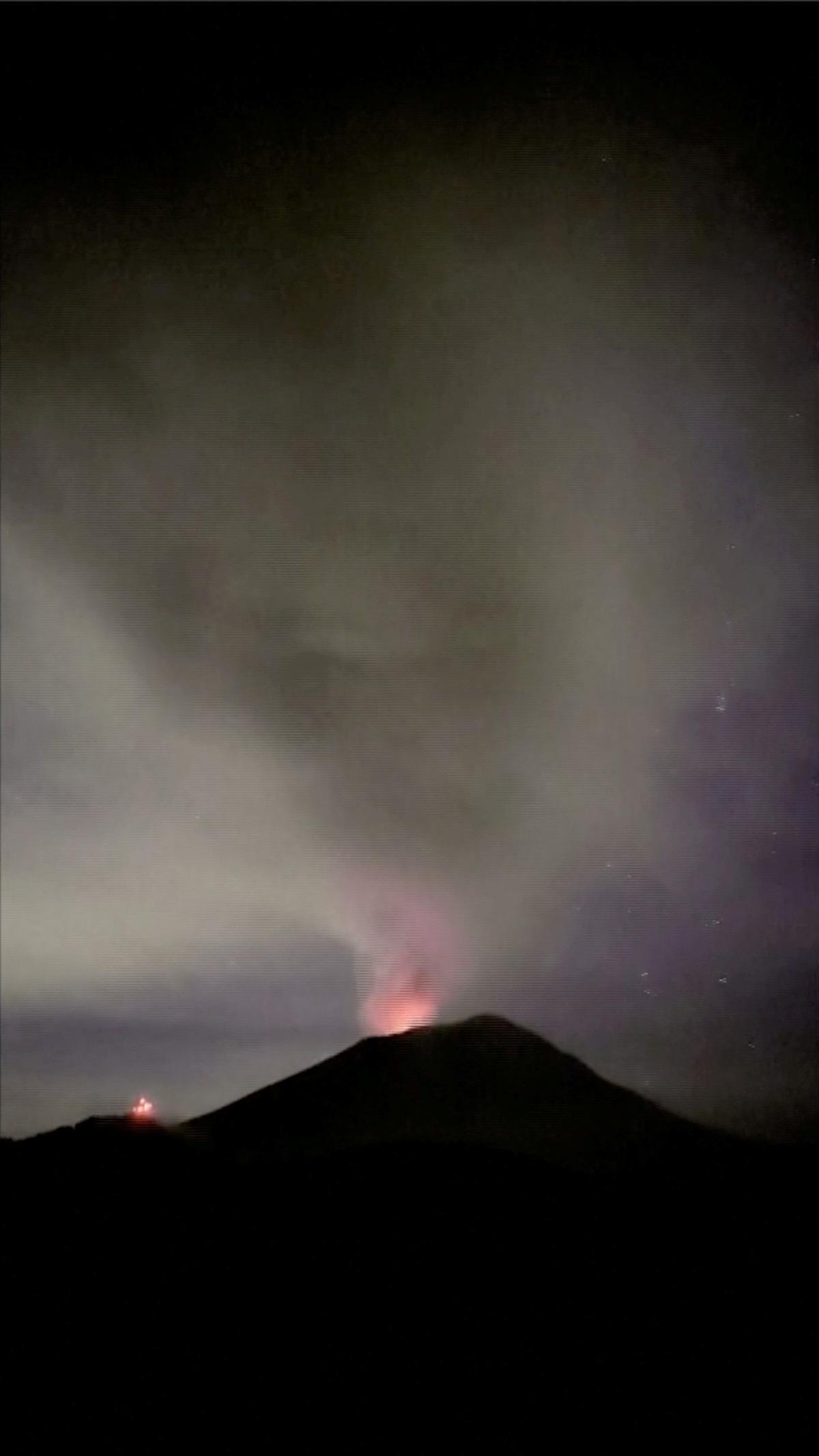 Alerta en México por la actividad del volcán Popocatepetl