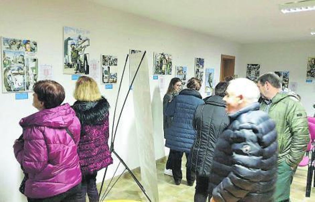 La exposición “Soldados. De Mostar a la ruta Lythium” aterriza en Venialbo