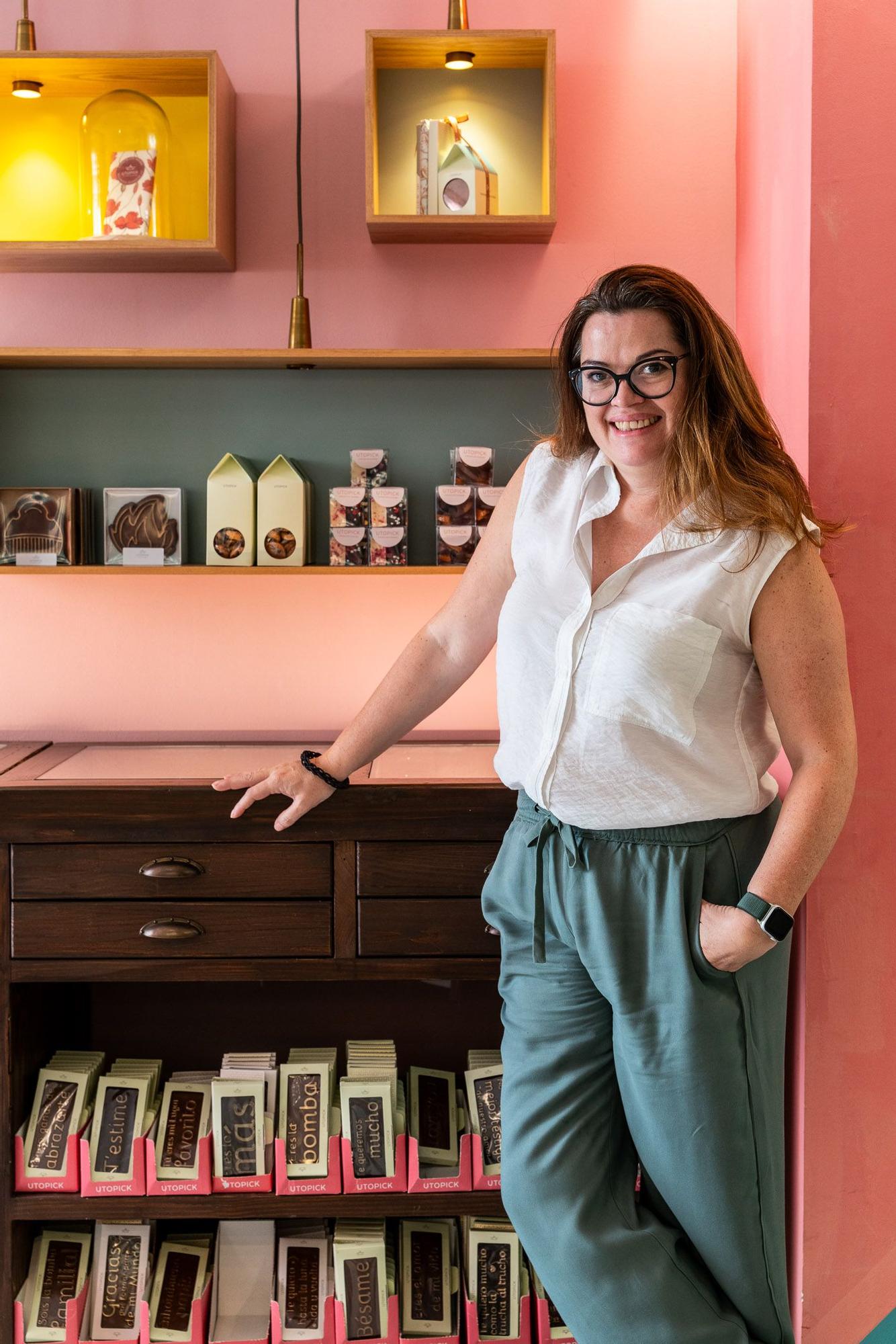 Juana Rojas, de Utopick Chocolates.