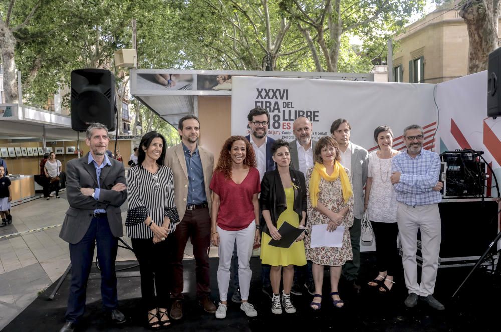 Laia Martínez inaugura la Fira del Llibre con una defensa de la libertad creativa