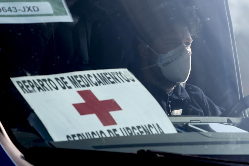 Saúl Craviotto, con la Policia Nacional