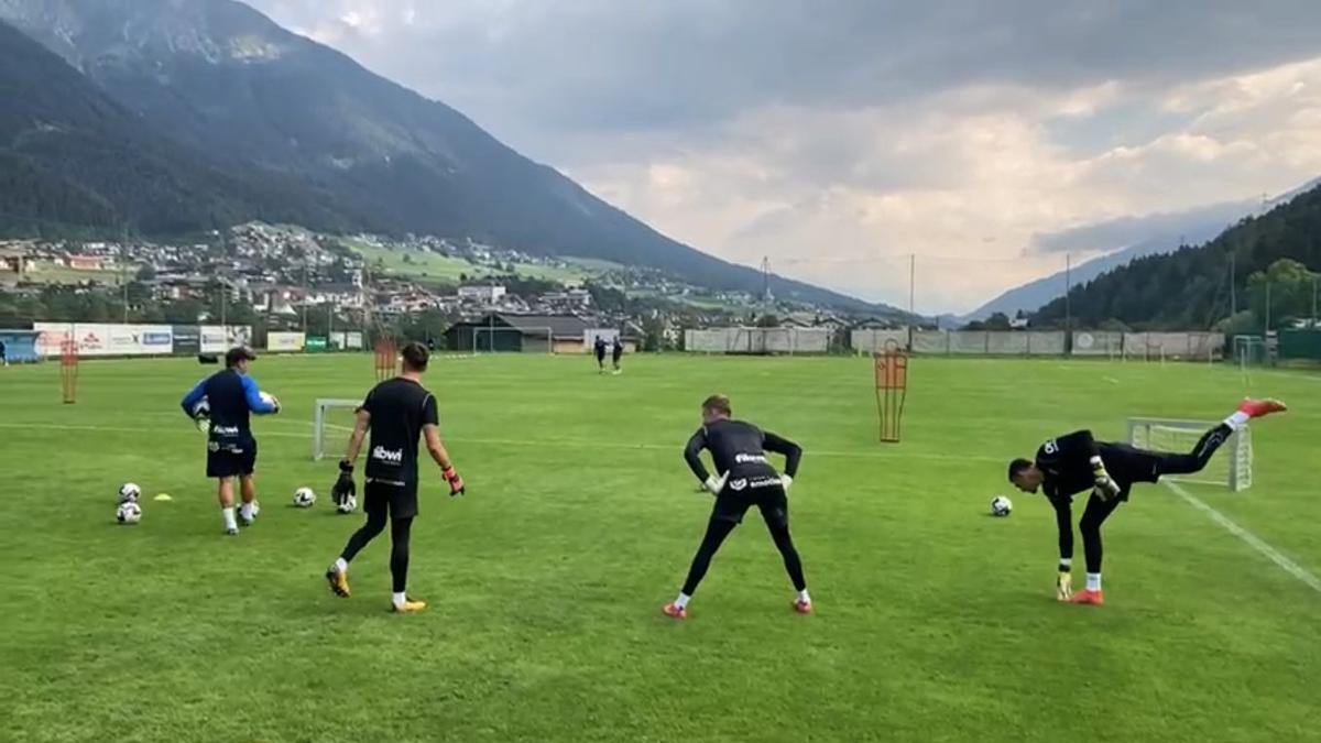 Pretemporada del Real Mallorca en Fulpmes | Segundo día de entrenamiento de cara al encuentro de mañana