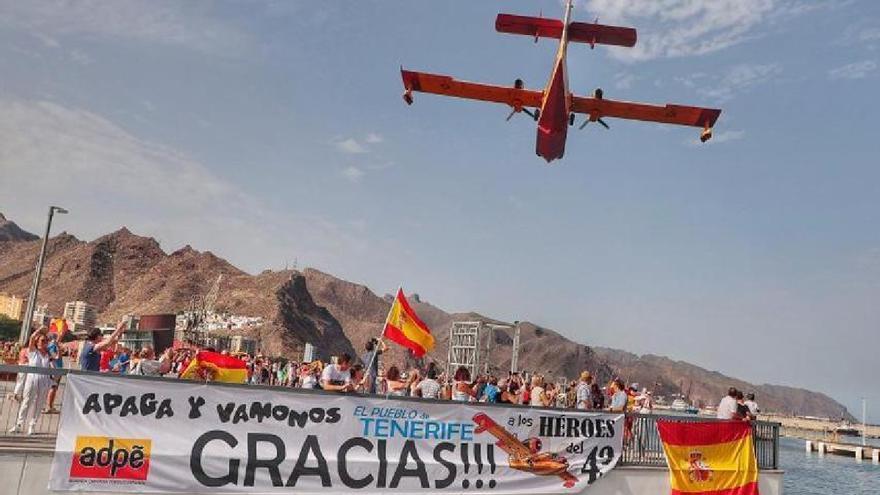 El incendio de Tenerife está estabilizado y su perímetro consolidado por completo