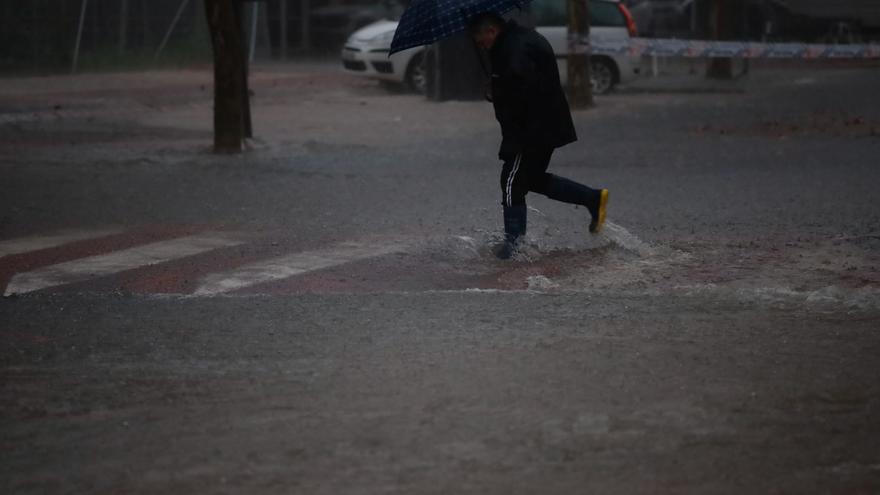 Las lluvias descargan con mucha intensidad en l'Alcúdia