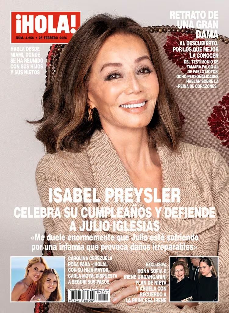 Portada revista 'Hola' del 18 de febrero